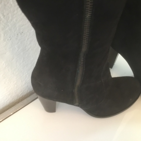 Paola Ferri amadora suede over the knee boots - Picture 6 of 15